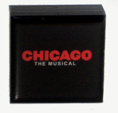 Chicago the Broadway Musical - Logo Matchbox 